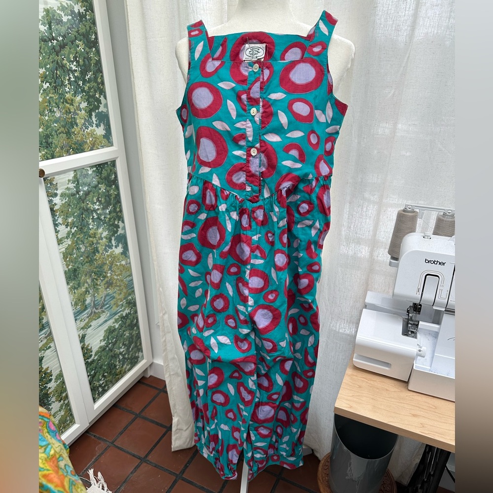 RARE Vintage Laura Ashley Jumpsuit Romper Playsuit Womens Size Small